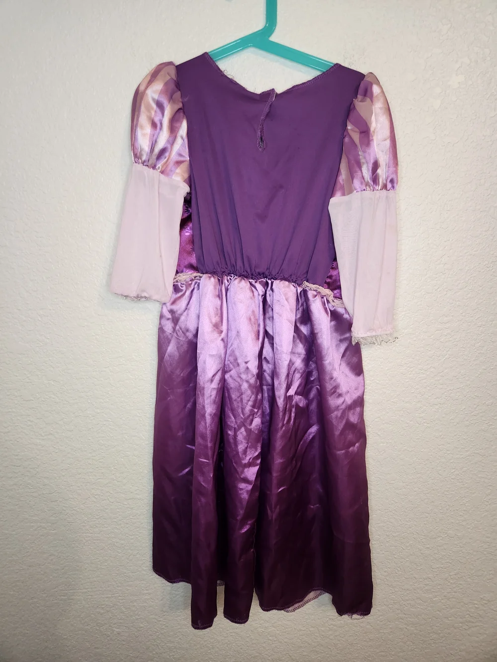 Disney Rapunzel Tangled Costume Purple Pink Dress Child Size 4 6 6x Princess